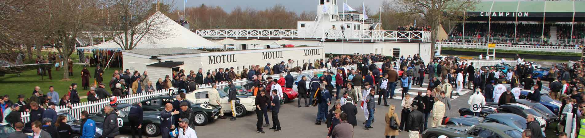 Famous faces and fantastic racing