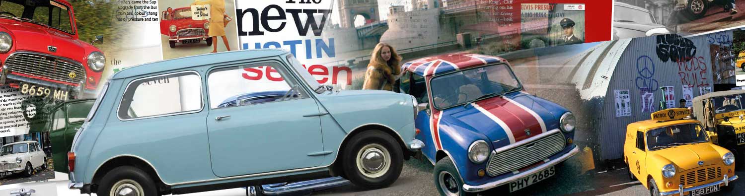 Iconic Mini in the Swinging Sixties