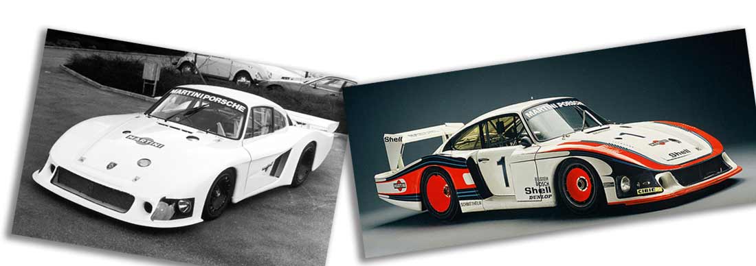 Porsche 935 nicknamed Moby Dick