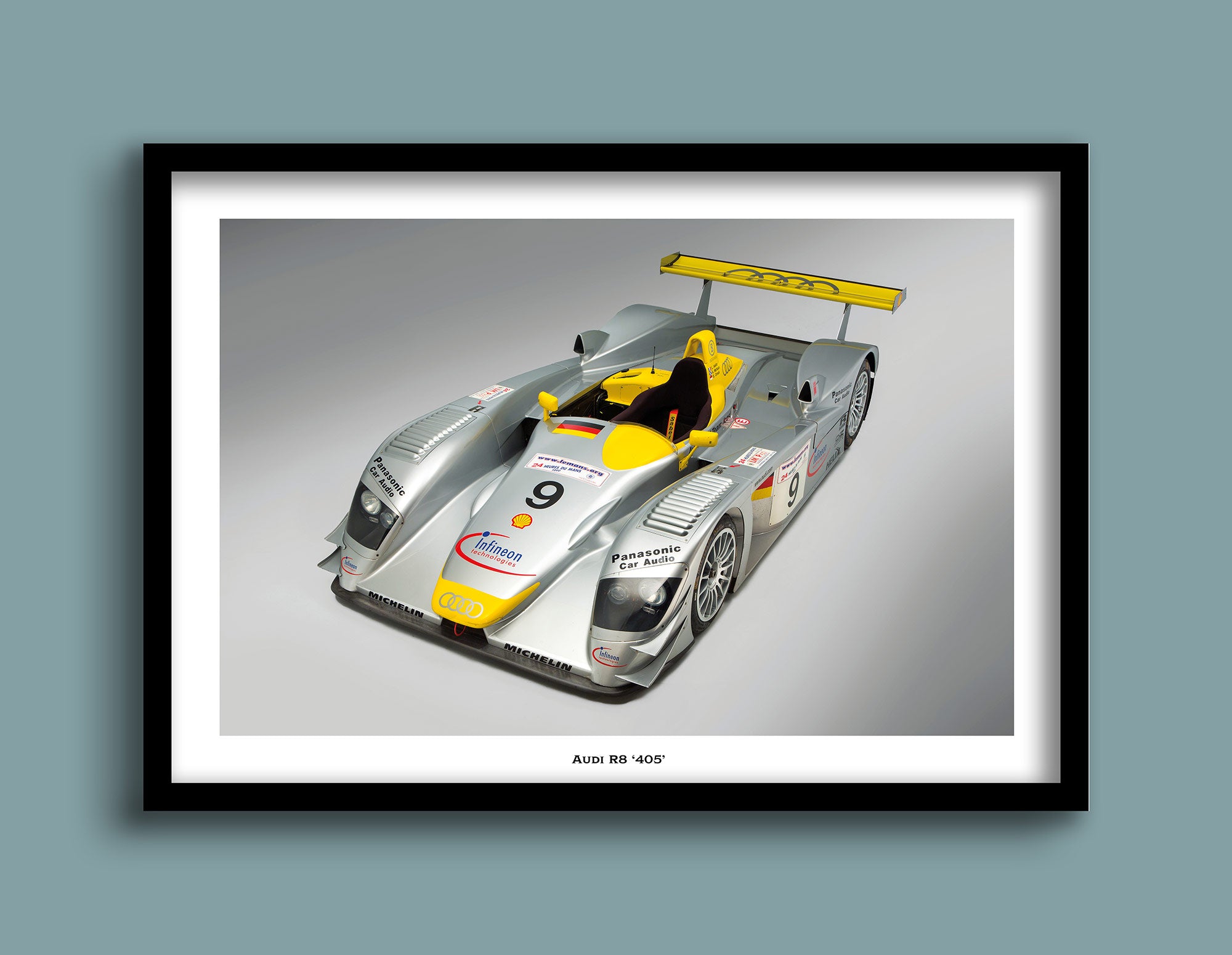 Audi R8 405 print