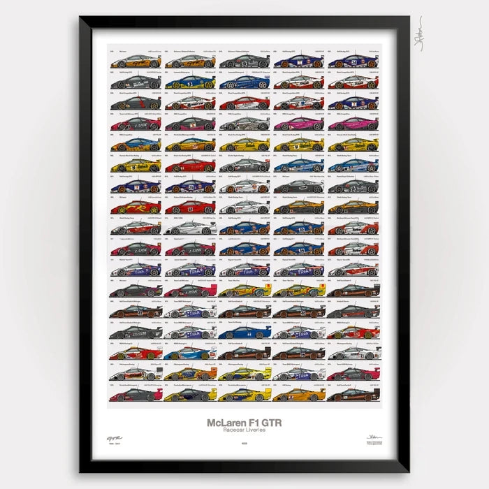 McLaren F1 GTR Print