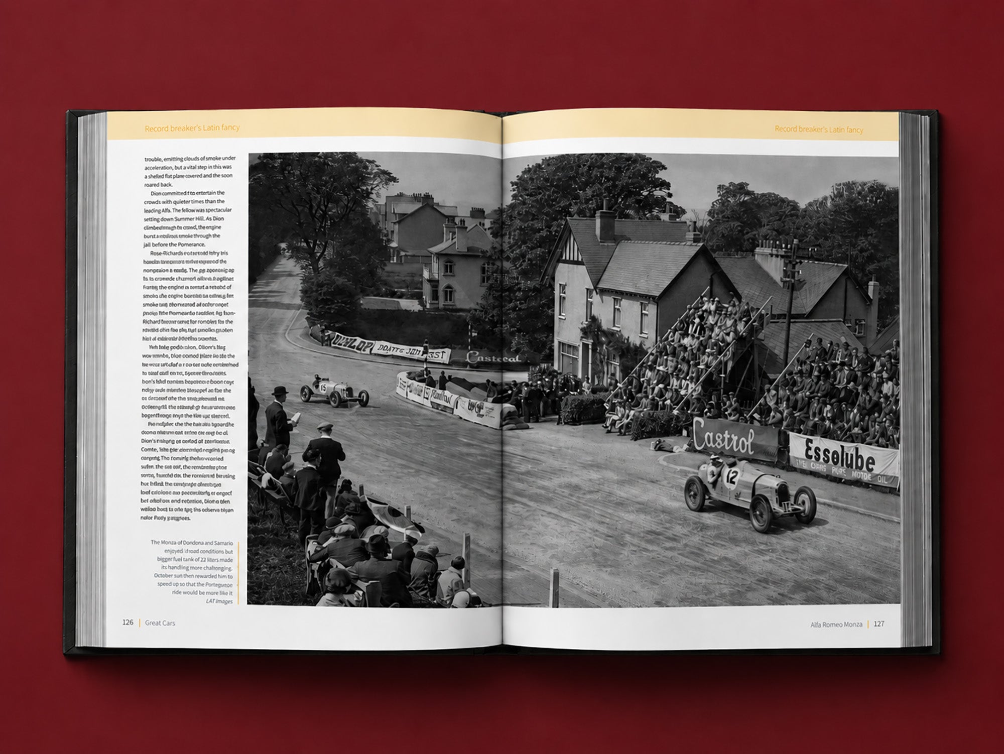 Alfa Romeo Monza - The autobiography of the celebrated 2211130