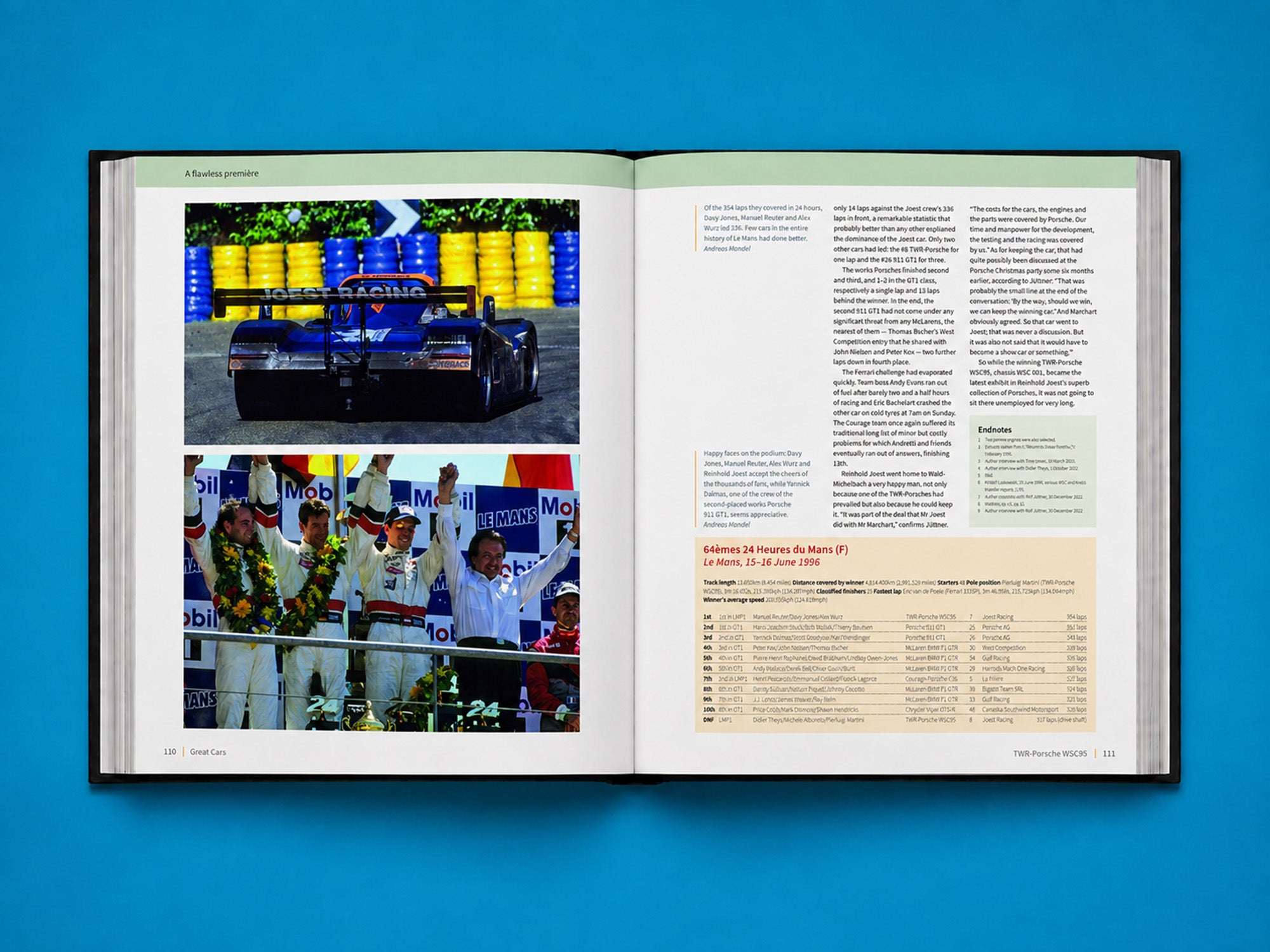 TWR-Porsche WSC95 - The autobiography of WSC 001 (Limited Edition)