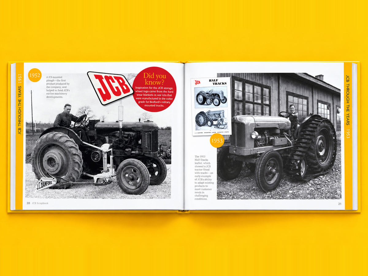 JCB Scrapbook - Celebrating 75 years of engineering innovation