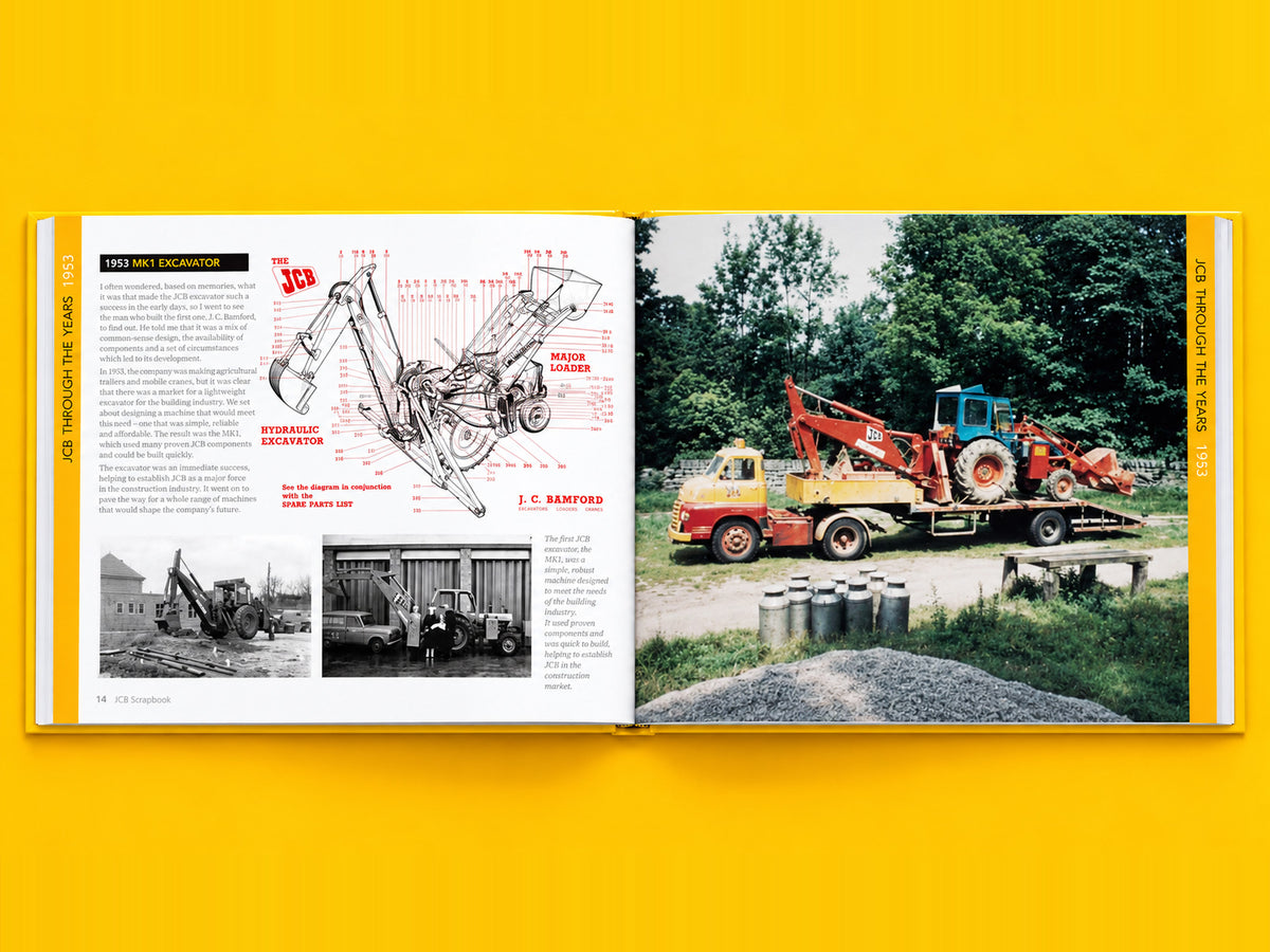 JCB Scrapbook - Celebrating 75 years of engineering innovation