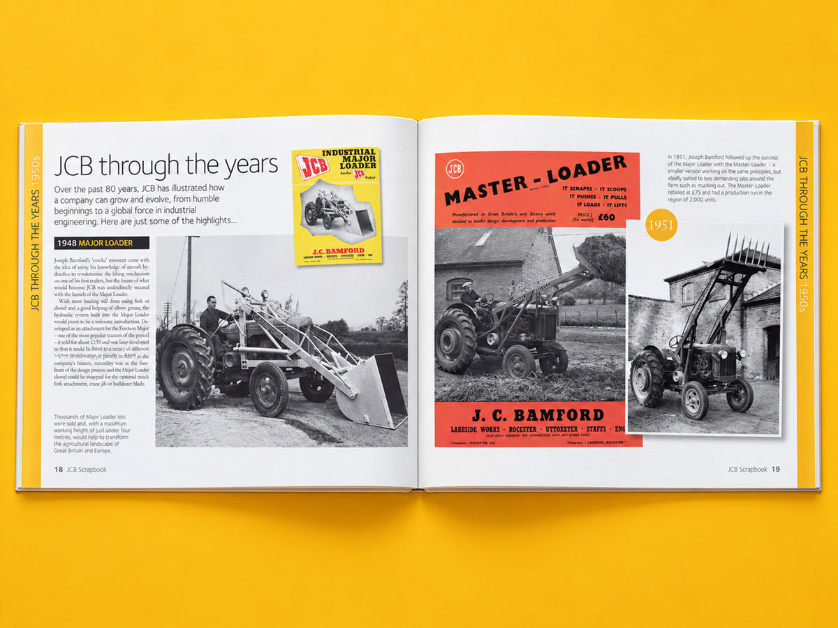 JCB Scrapbook – Celebrating 80 years of engineering innovation