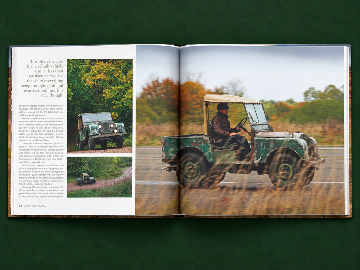 JUE 477 - The world’s first production Land-Rover (history and restoration)