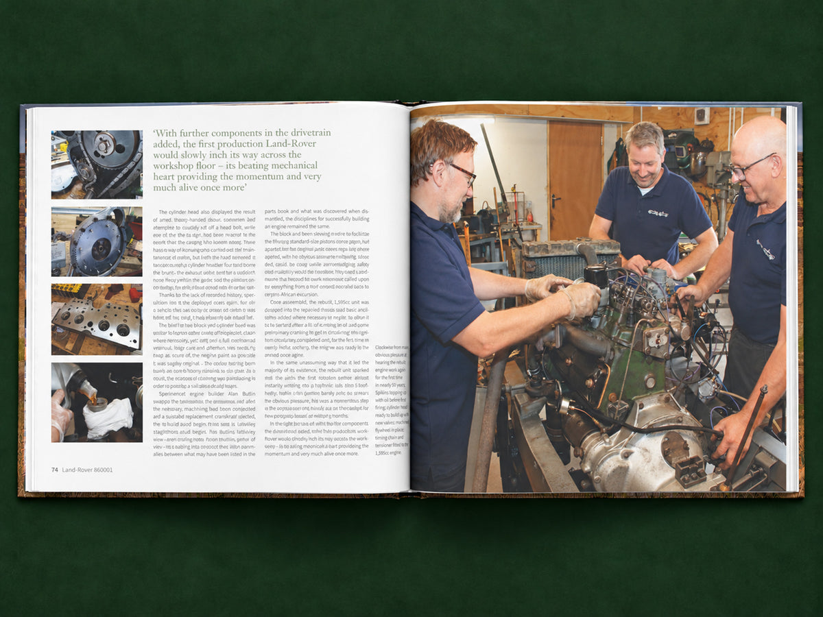 JUE 477 - The world’s first production Land-Rover (history and restoration)