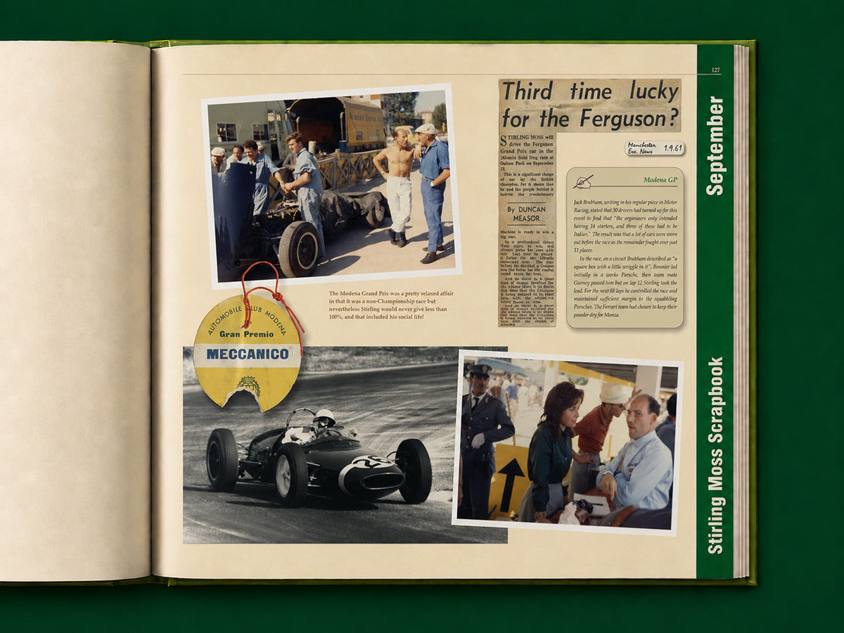 Stirling Moss Scrapbook 1961