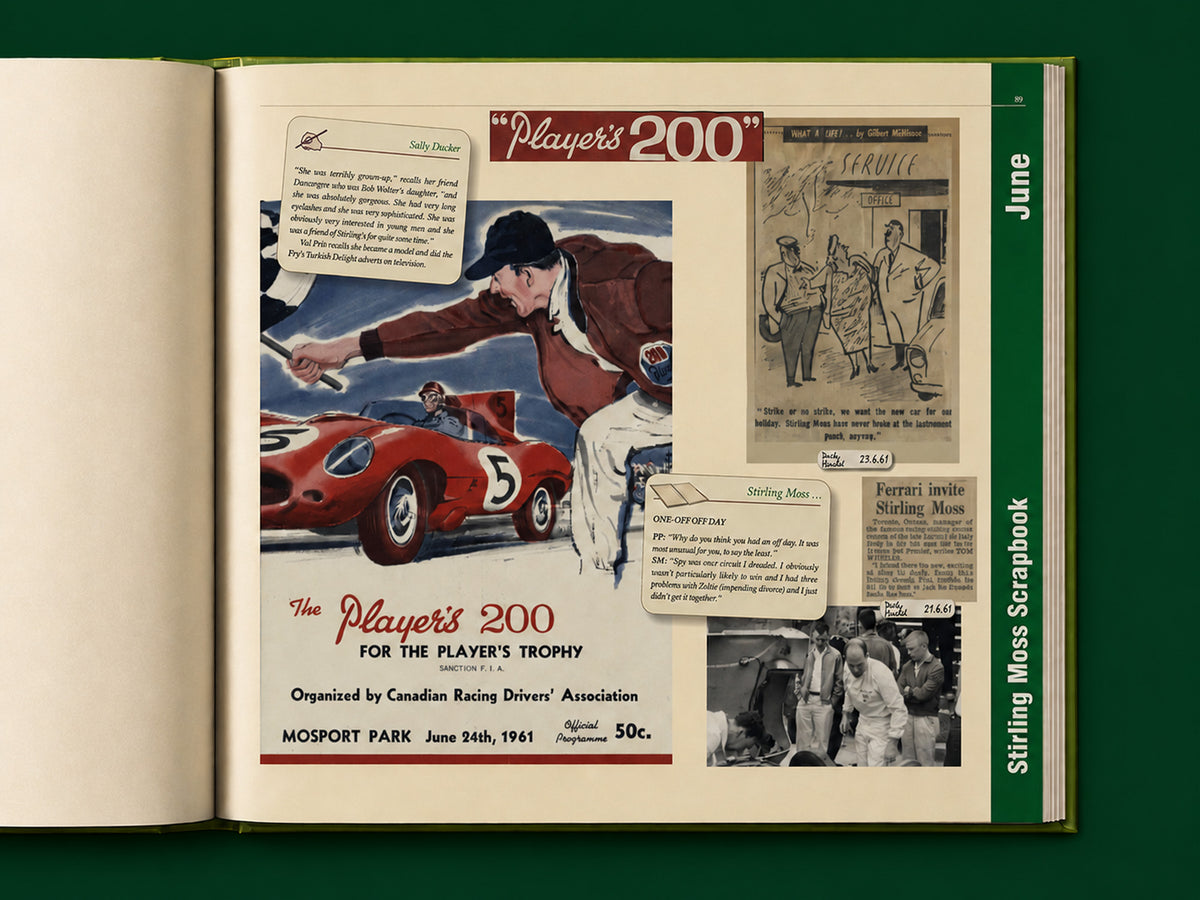 Stirling Moss Scrapbook 1961