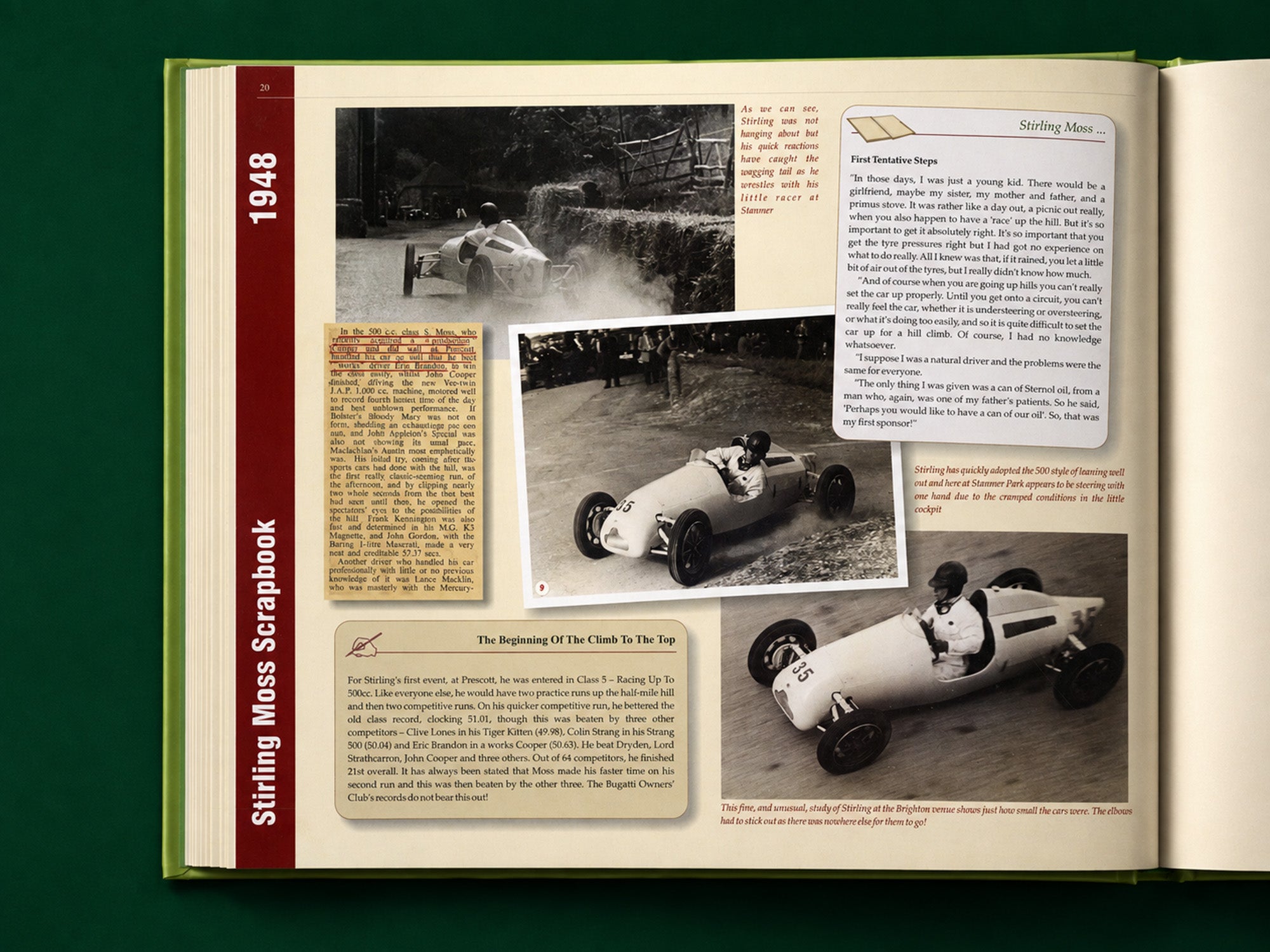 Stirling Moss Scrapbook 1929-1954