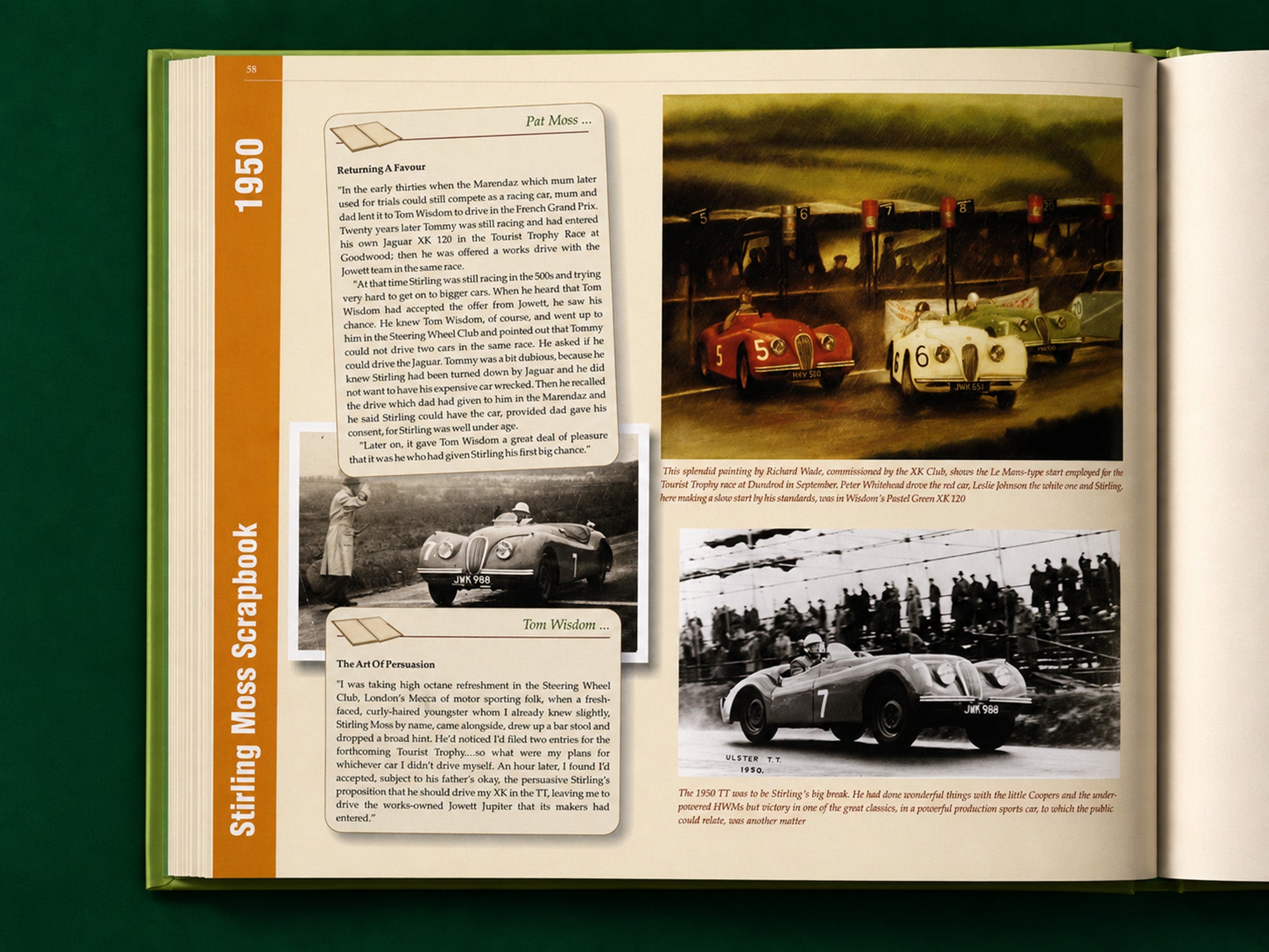 Stirling Moss Scrapbook 1929-1954