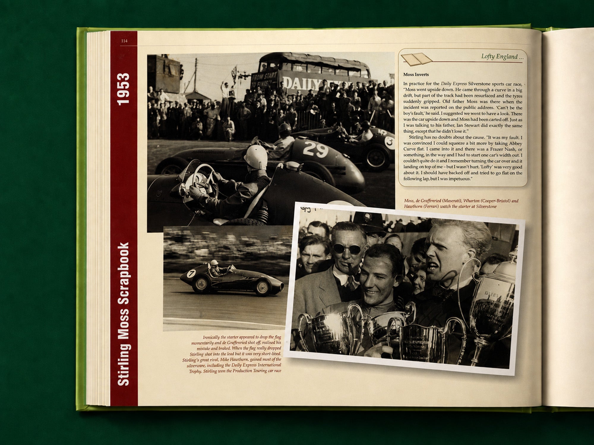 Stirling Moss Scrapbook 1929-1954