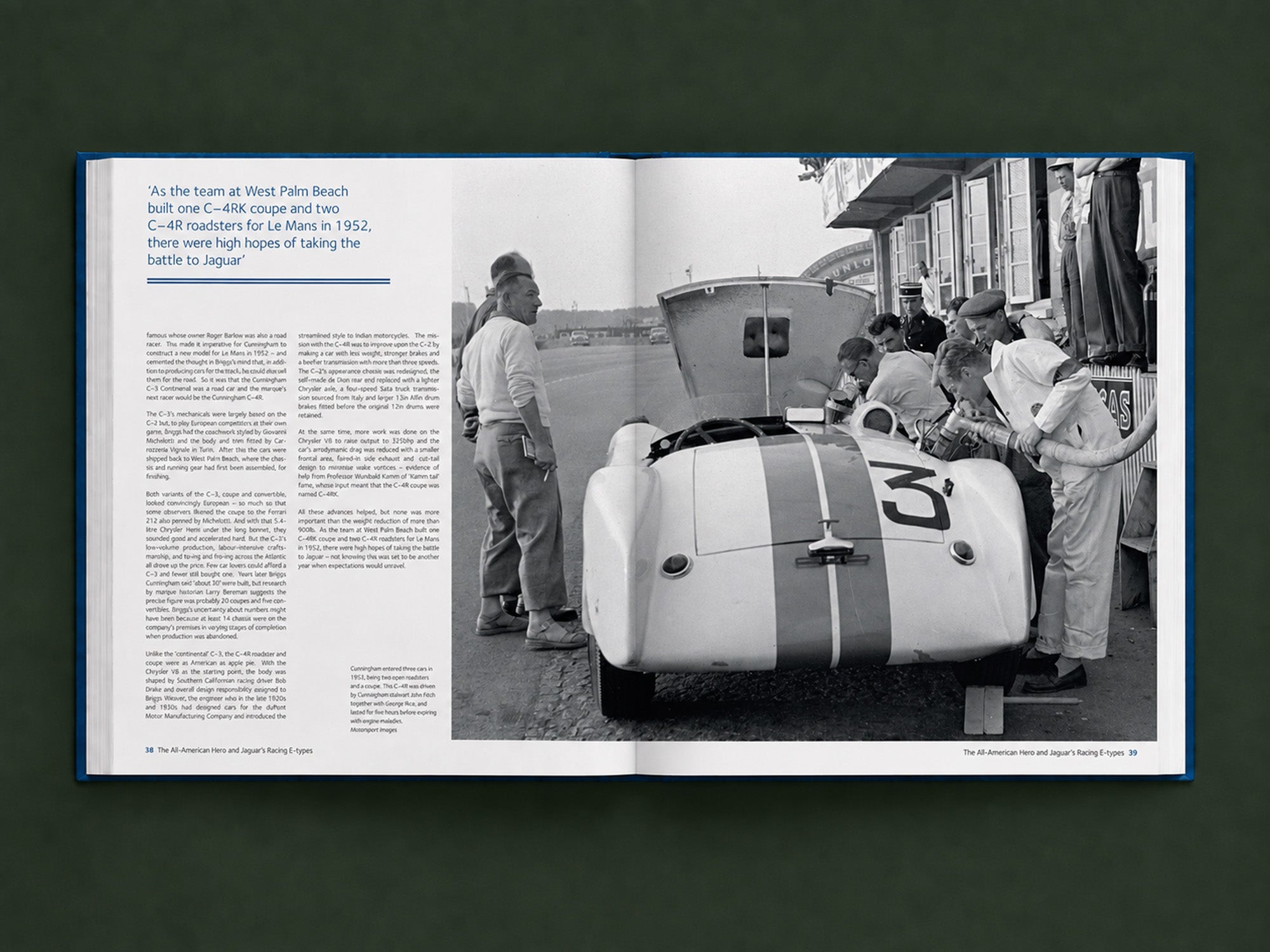 The All American Hero and Jaguar's Racing E-types (Special Edition)