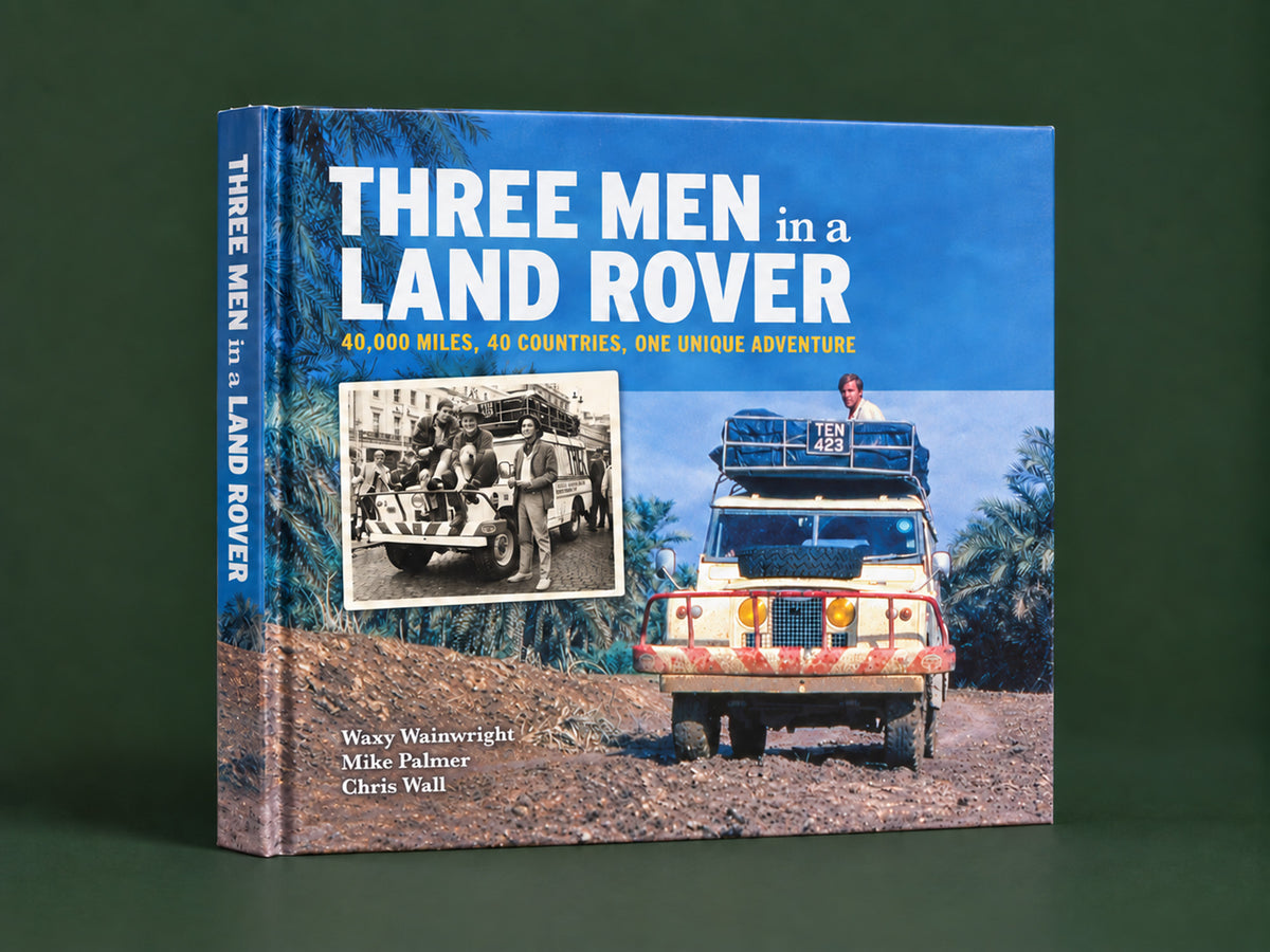 Three Men in a Land Rover