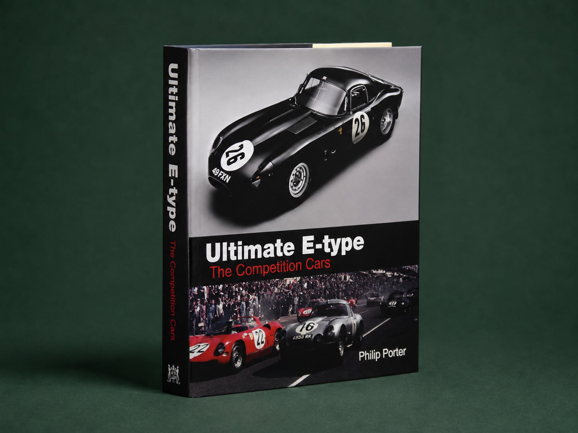 Ultimate E-type – the Competition Cars - Signed by Peter Sutcliffe