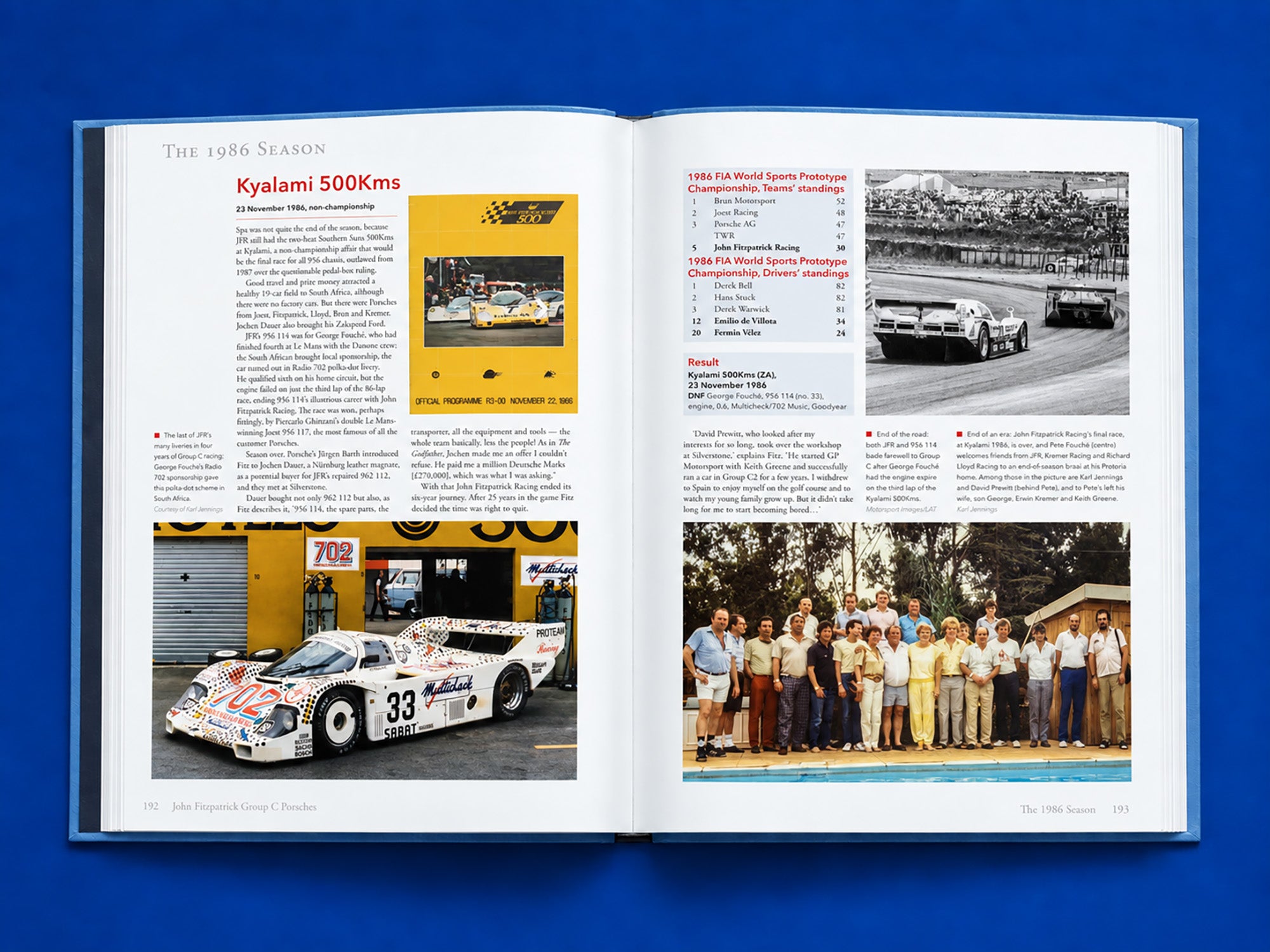John Fitzpatrick Group C Porsches - The Definitive History