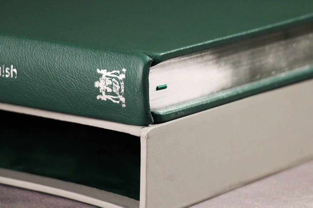Alfa Romeo Monza leather book with slipcase