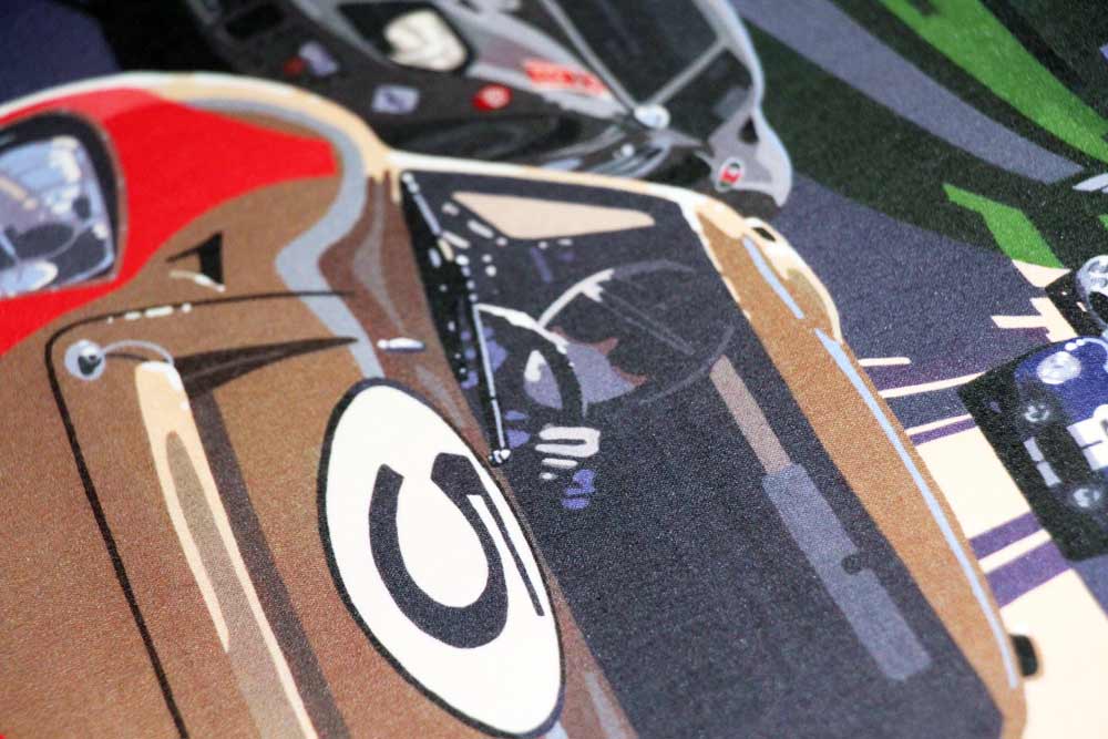 Automotive Art book binding detail