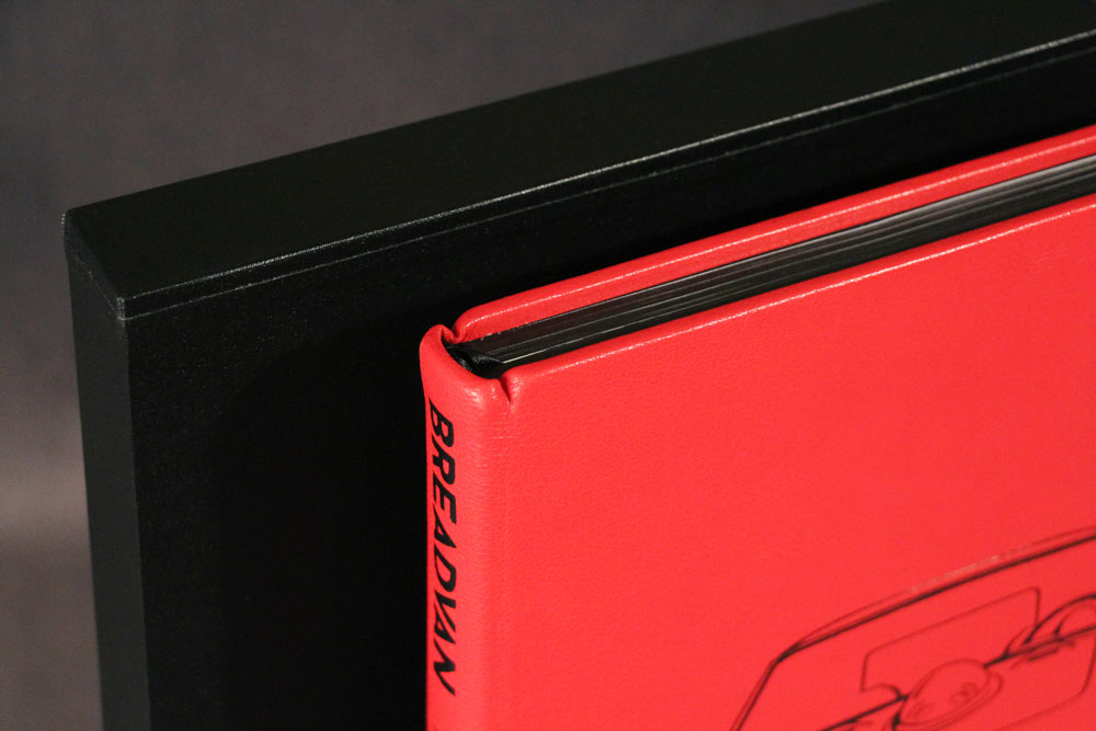 Binding detail on Breadvan Collector's Edition