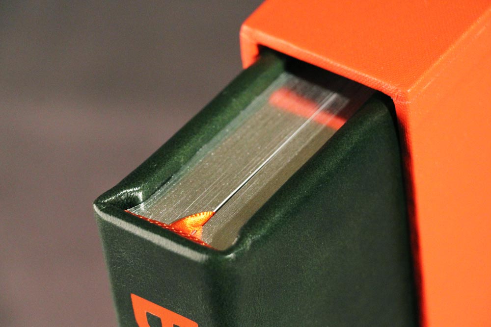 Binding detail on BRM book