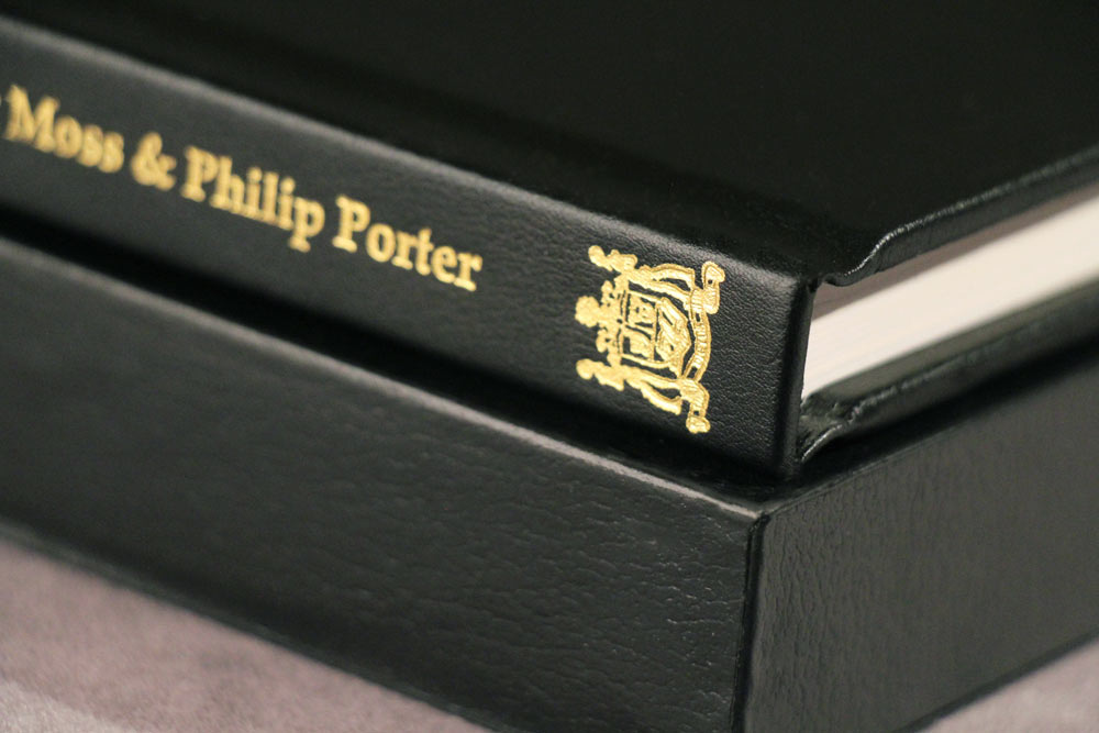 Binding detail Stirling Moss 1929-1954 book