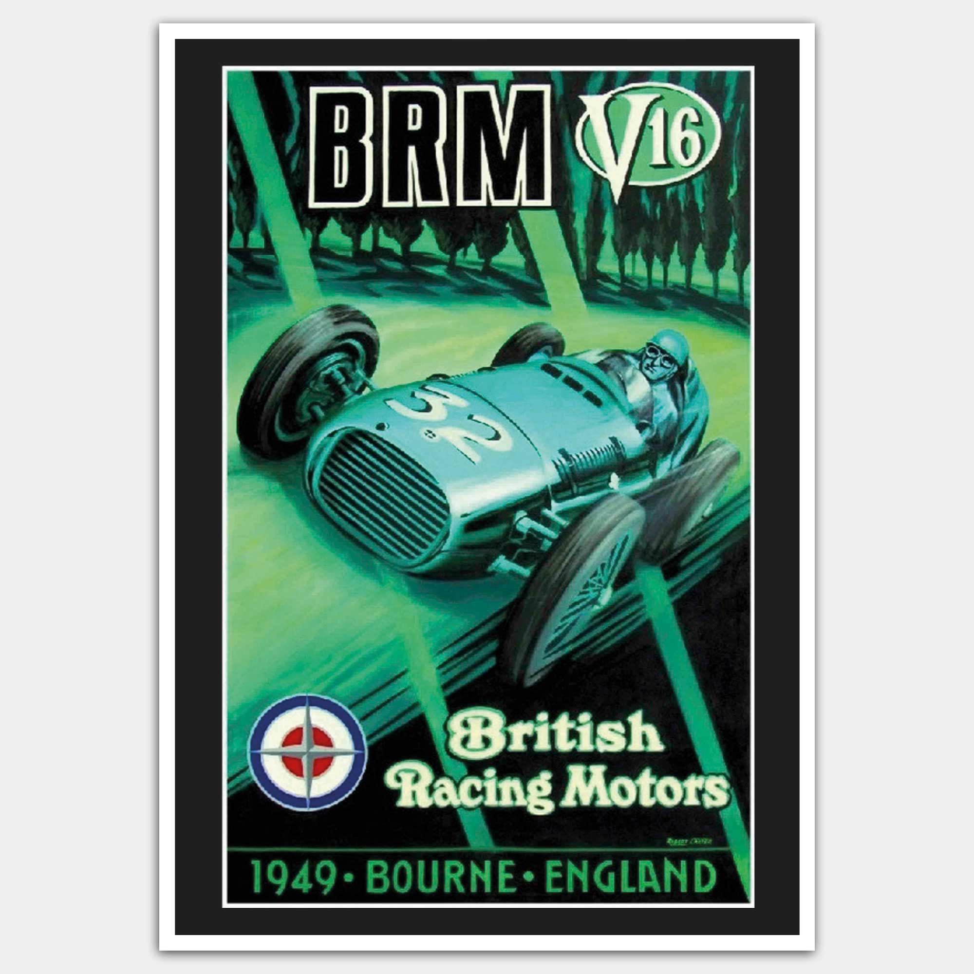 British Racing Motors V16 advert