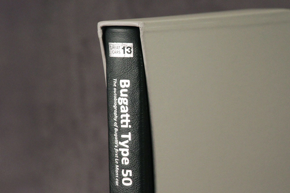 Bugatti Type 50 Limited Edition leather book