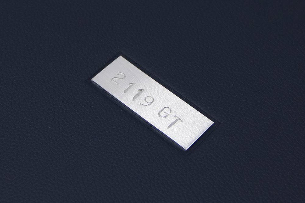 Chassis plate Ferrari 250 GT leather book