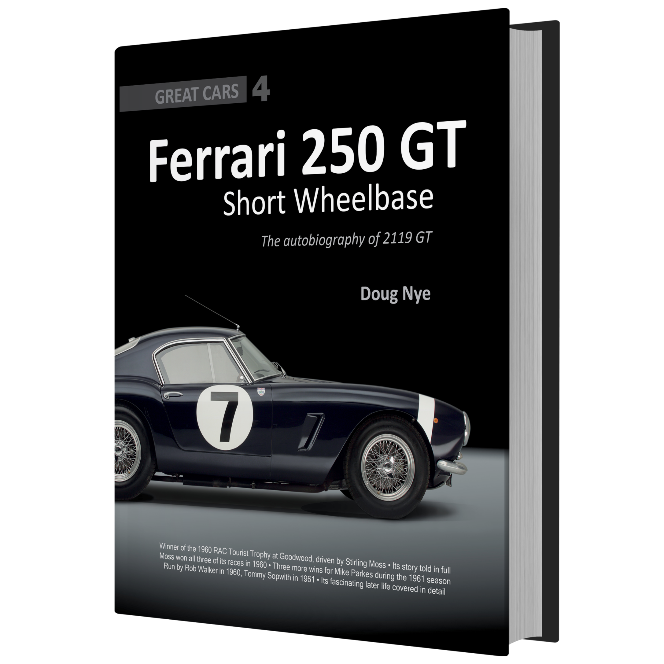 Ferrari book signed by Ross Brawn