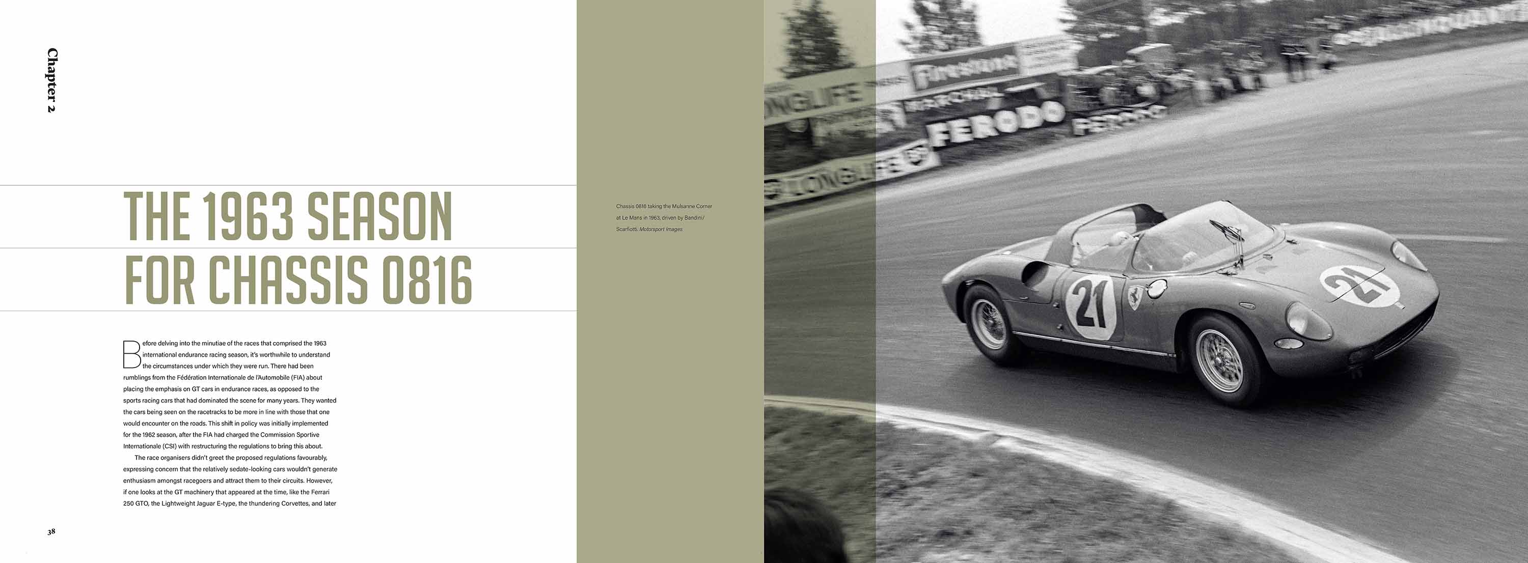 Ferrari 275 P 0816 at Le Mans 1963