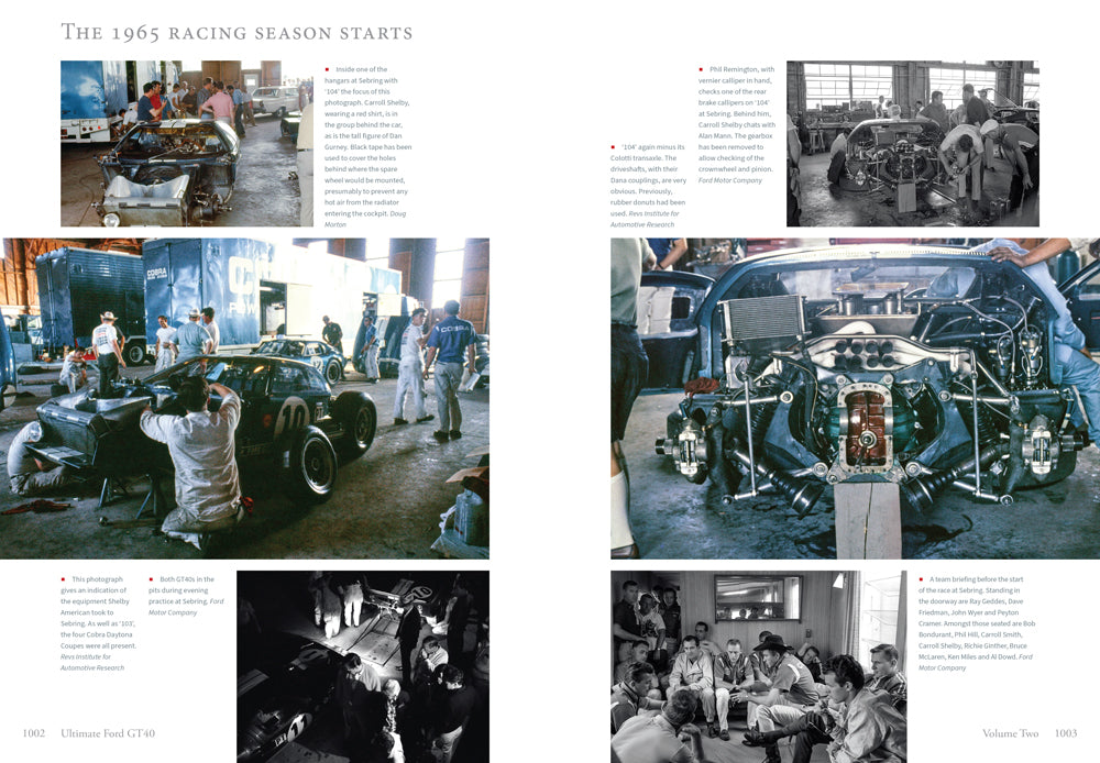 Repairing Ford GT40 at Sebring