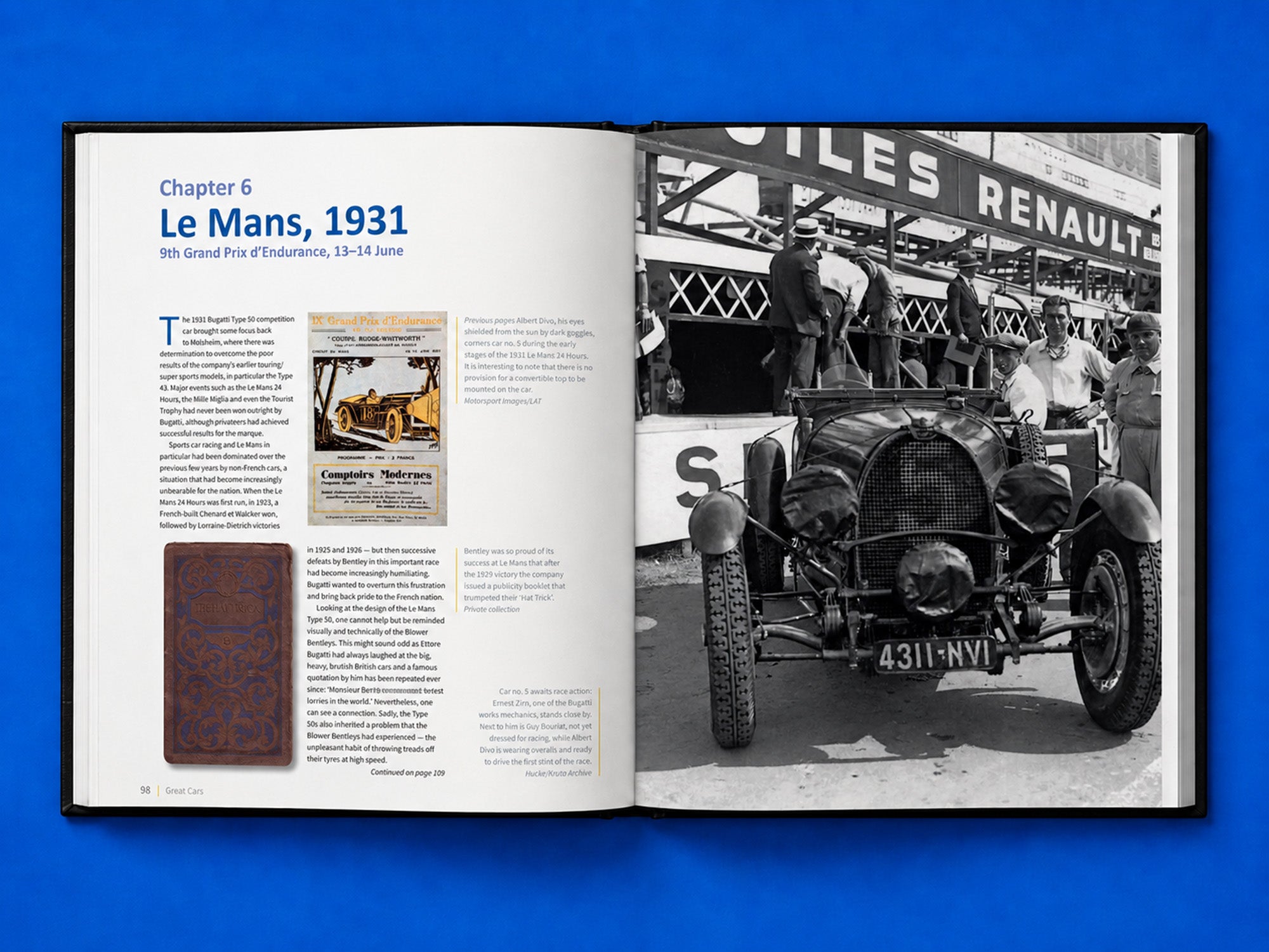 Bugatti Type 50 - The autobiography of Bugatti's first Le Mans car (Limited Edition)