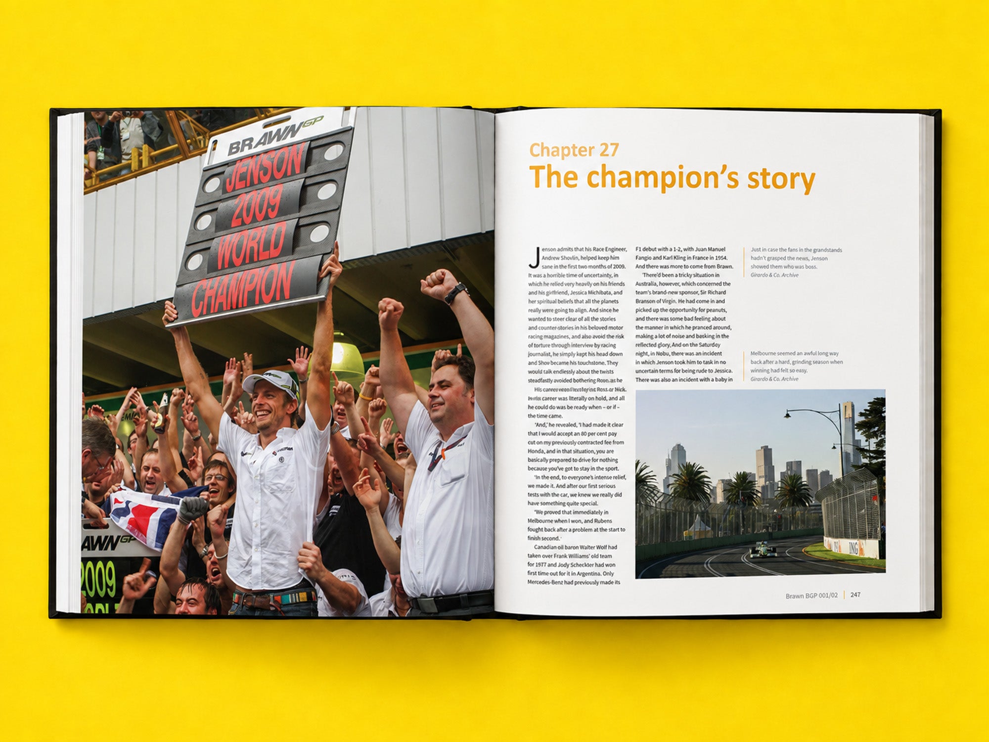 Brawn BGP 001/02 – The Autobiography of Jenson Button’s World Championship Winner