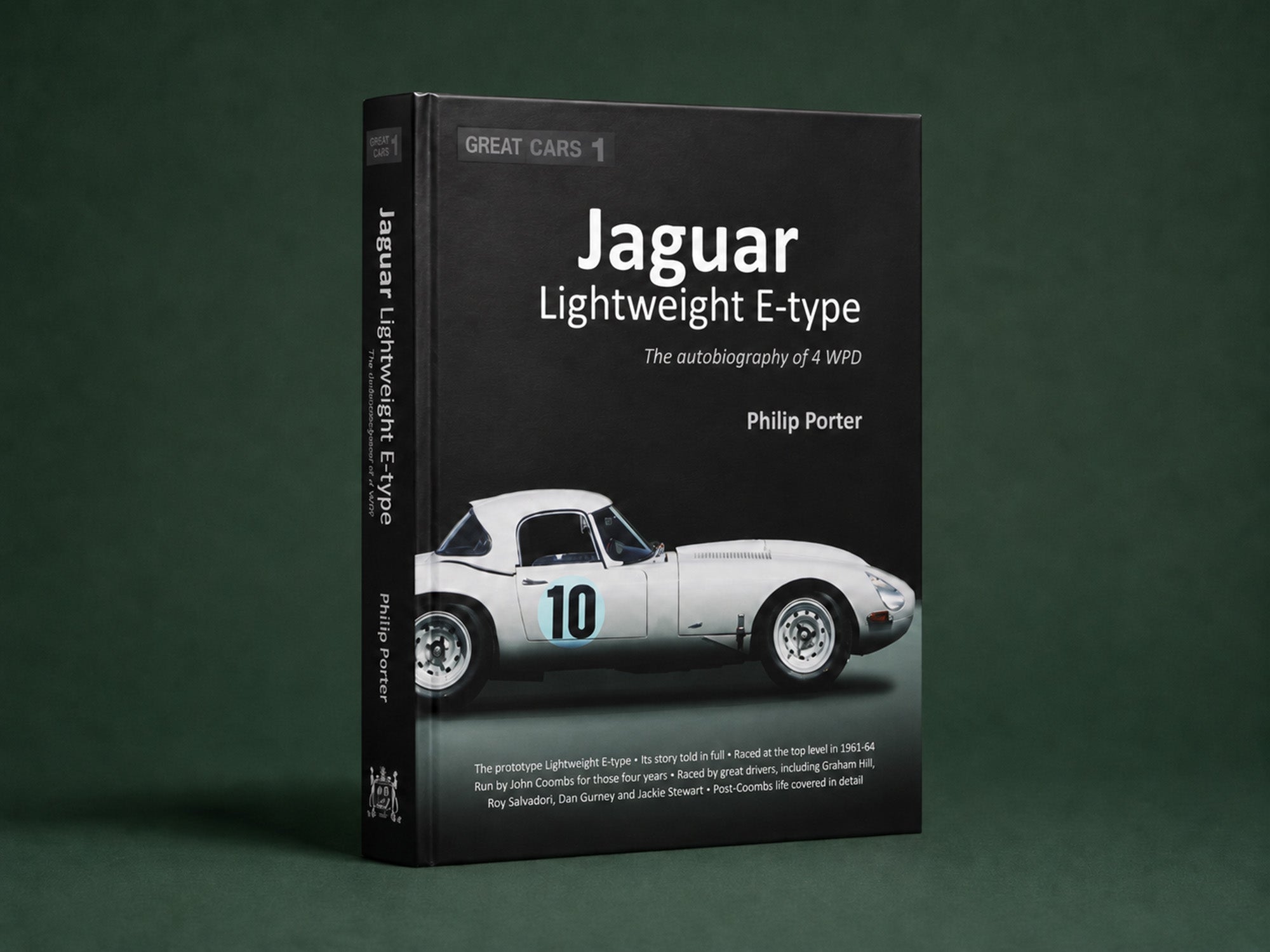Jaguar Lightweight E-type - Signed by Brian Redman