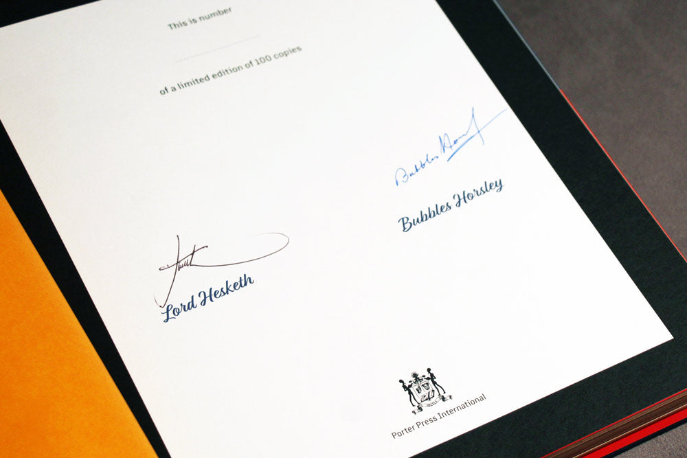 Hesketh book with slipcase