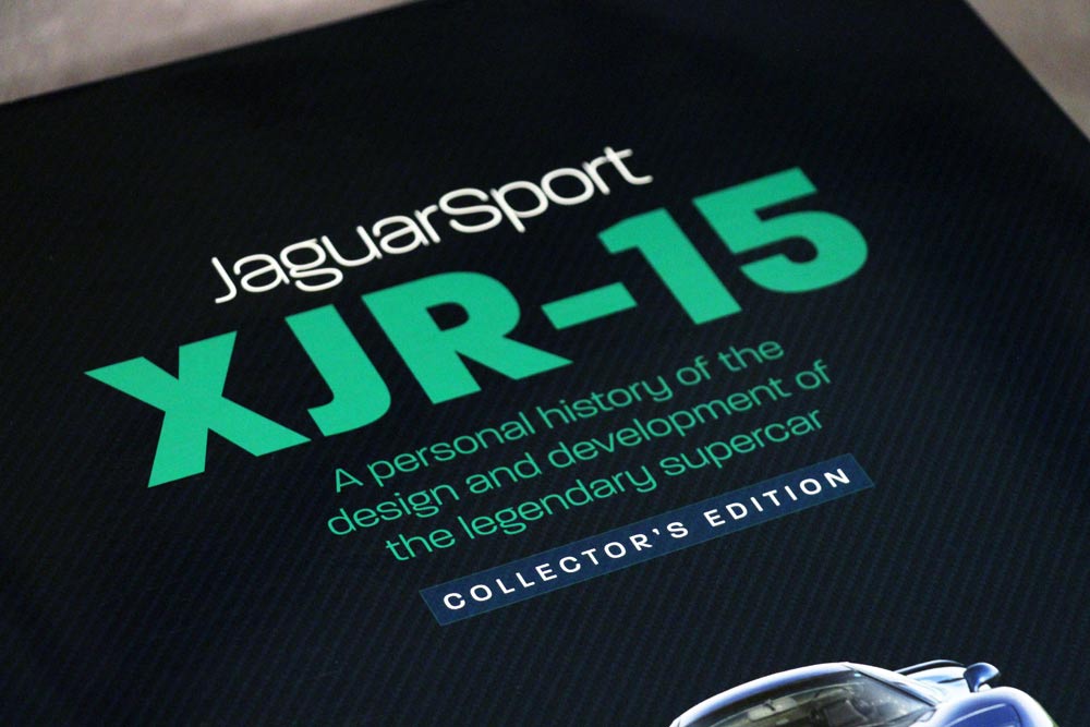 Jaguar XJR-15 Collector's Edition book detail
