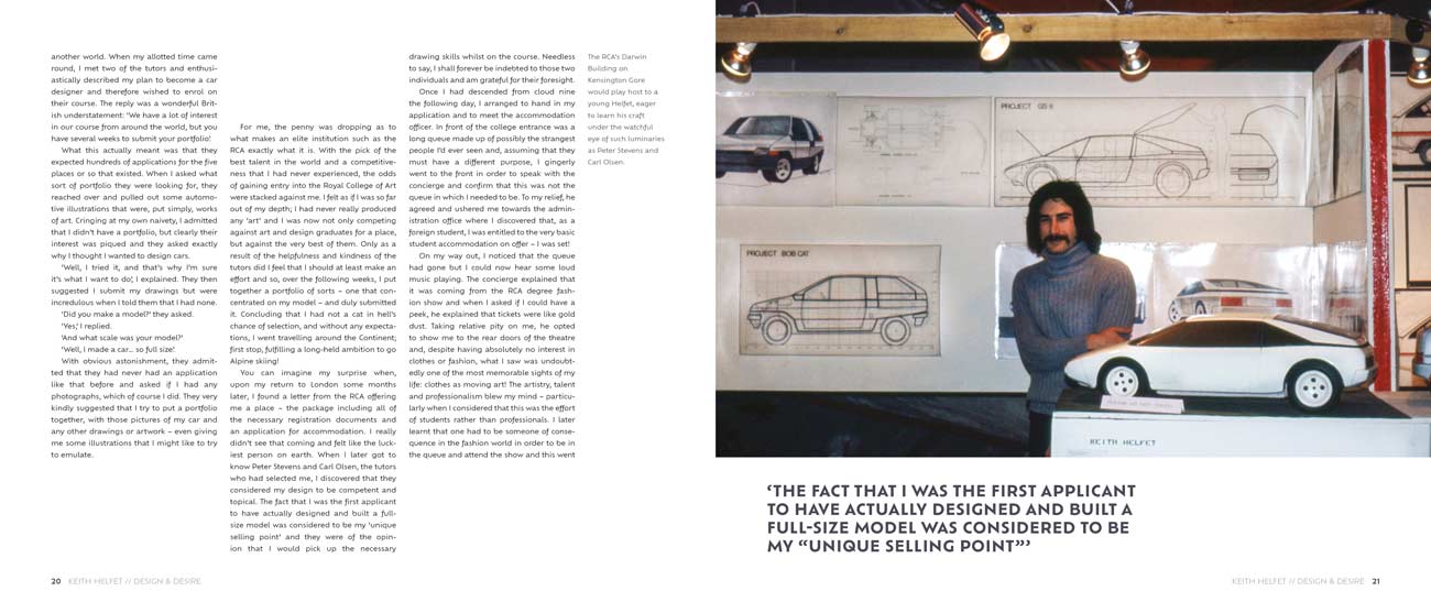 Keith Helfet's Unique Selling Point