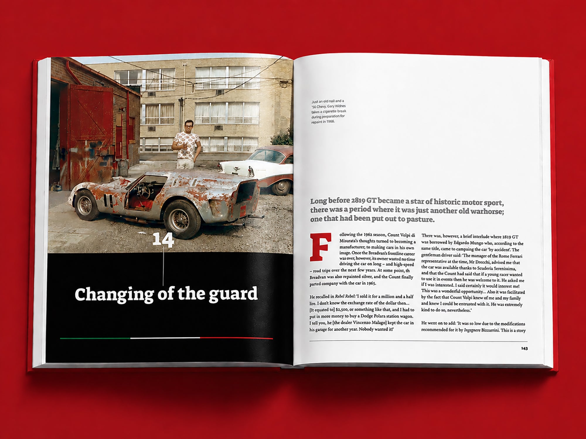 Breadvan - A Ferrari to beat the GTO