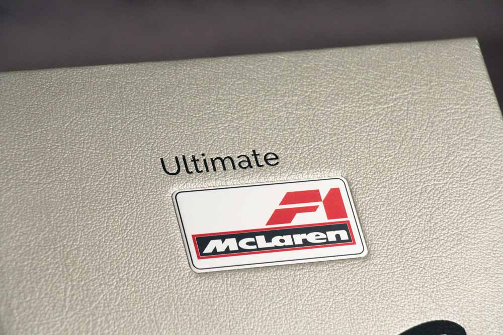 McLaren F1 GTR book badge