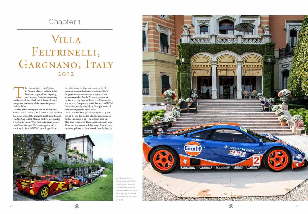 McLaren F1 owner's club tour