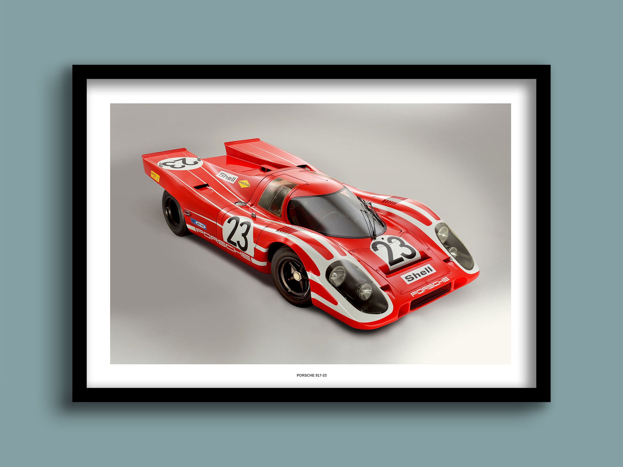 Porsche 917-23 James Mann print