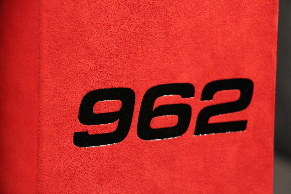 Porsche 962 Owner's book with slipcase