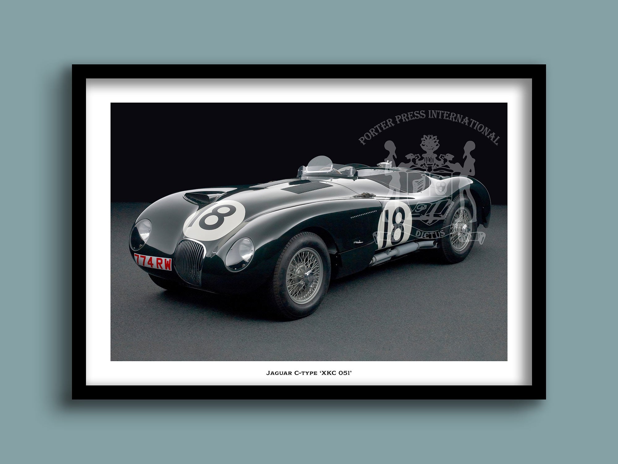 Print of Jaguar C-type XKC 051