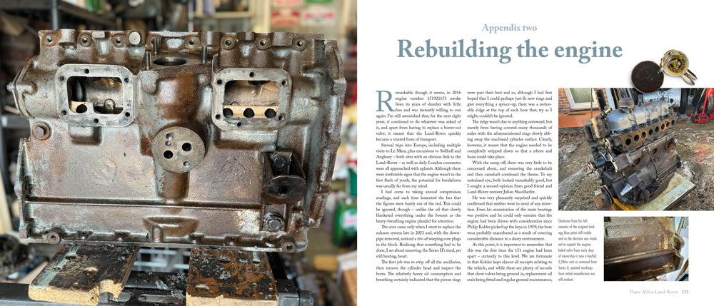 Rebuilding Trans-Africa Land-Rover