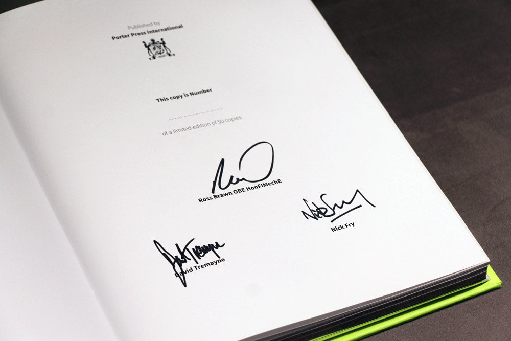 Brawn BGP 001/02 – The Autobiography of Jenson Button’s World Championship Winner (Limited Edition)