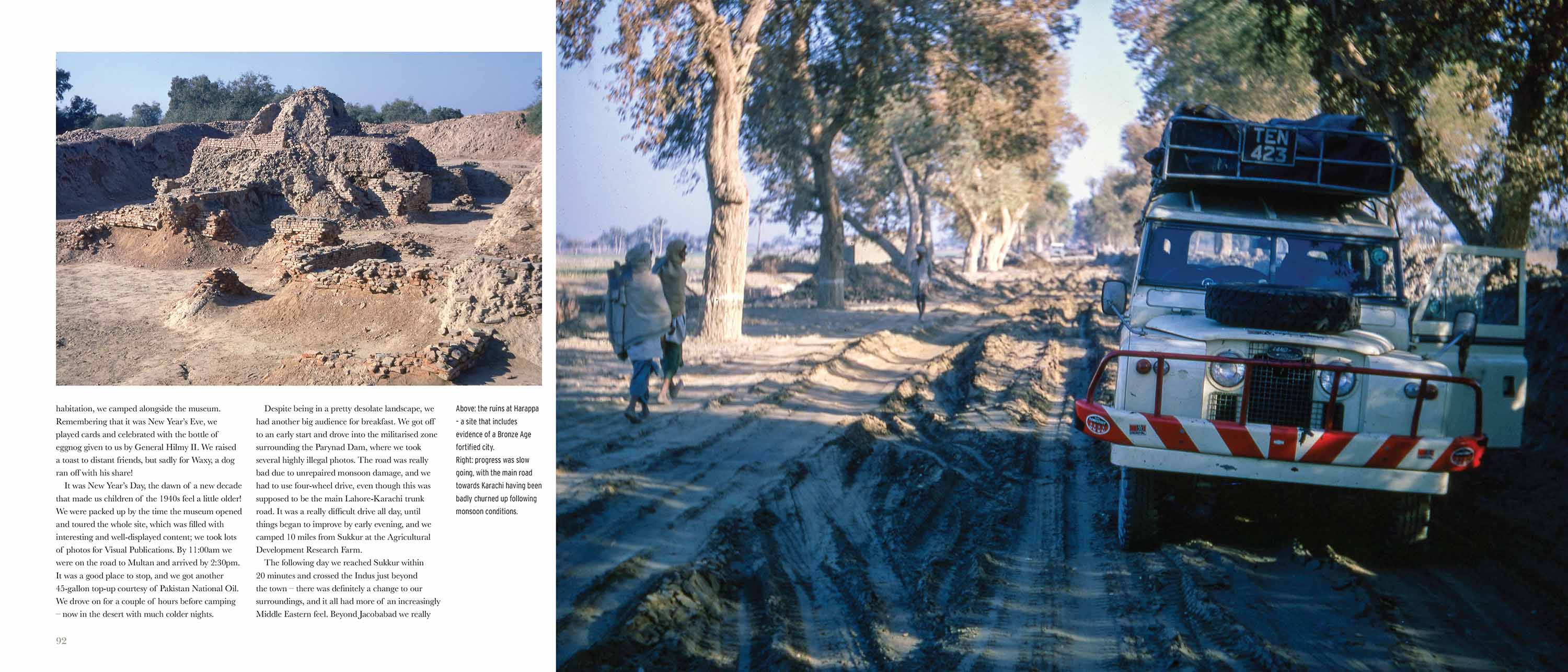 The ruins at Harappa