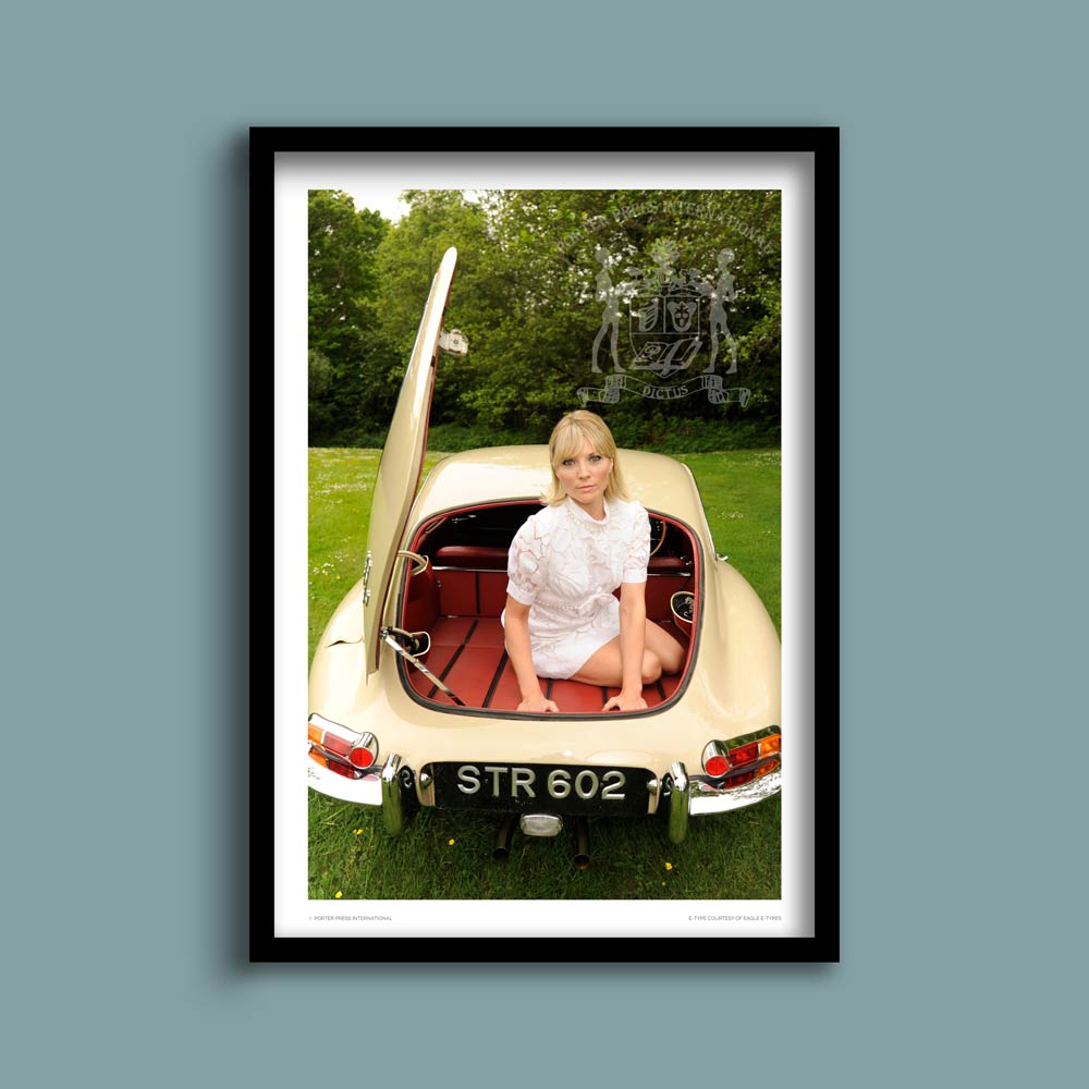 Series 1 E-type fashion print