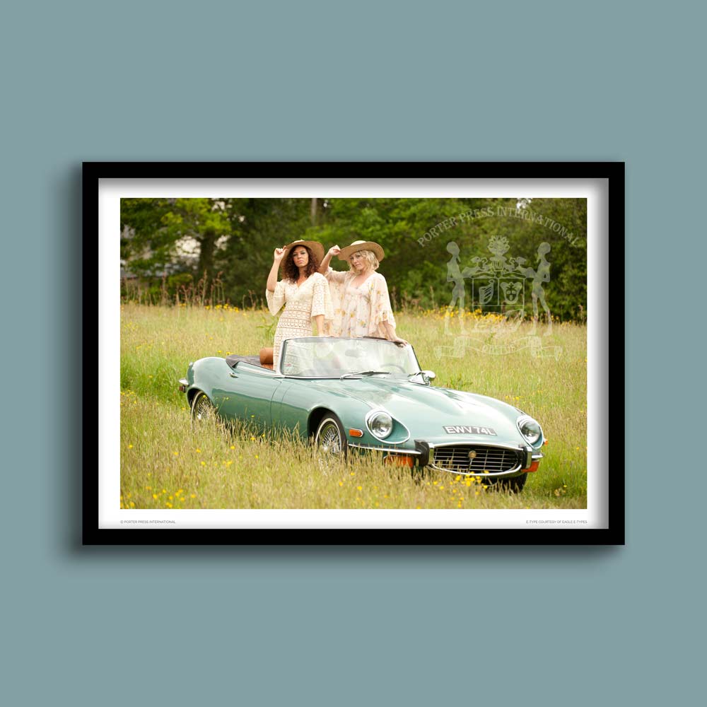 Series 3 E-type fashion print