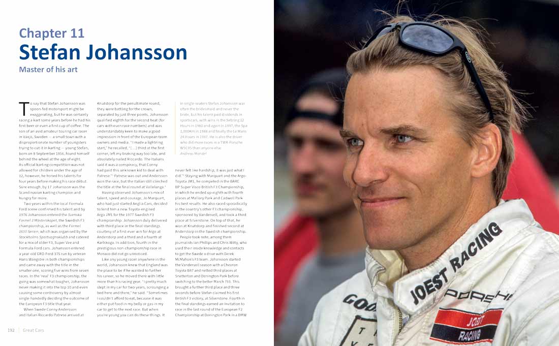 Joest Racing driver Stefan Johnansson